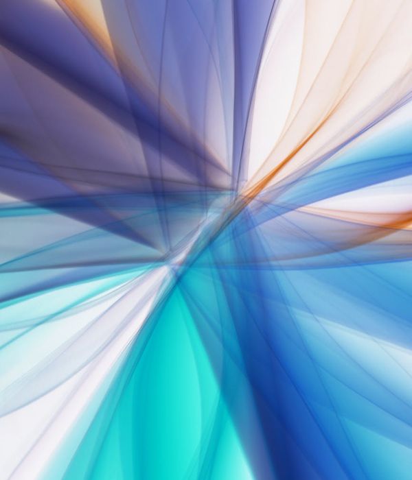 Abstract composition representing balance and flow of energy