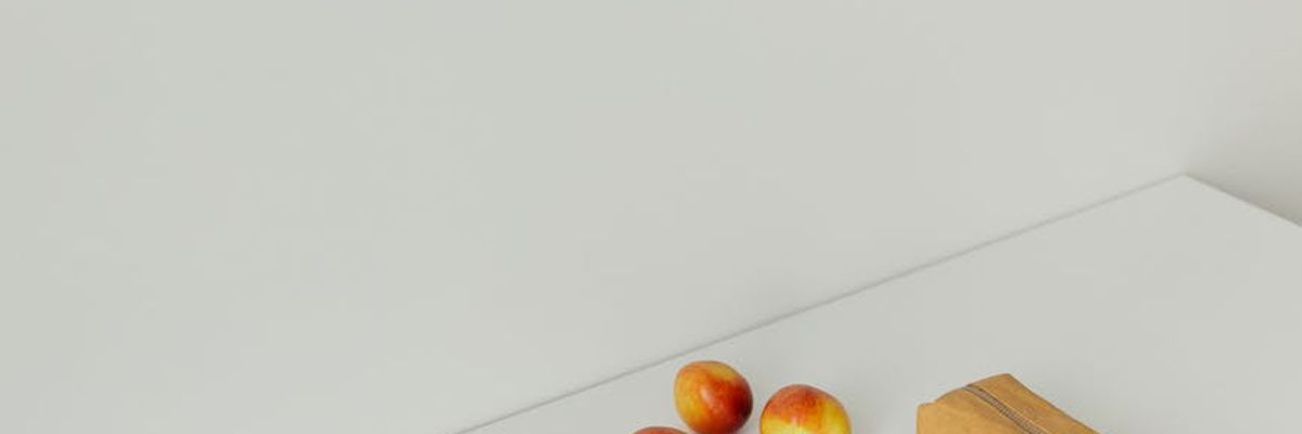 Clean and bright workspace environment with minimalist design